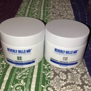 TWO bottles of Beverly Hills MD Dermal Repair Complex